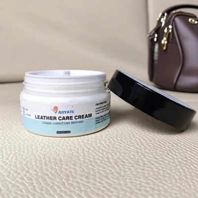 Leather Care Cream Professional Formula Shoe Care Restores Suppleness Nourishes Without Greasy Residue for Bag Boots Car Seat