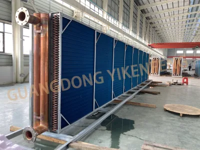 YKF Refrigerant R-404A/R134a/R-410A/R-22 Customized Foil Copper Condenser Heat Exchanger Water