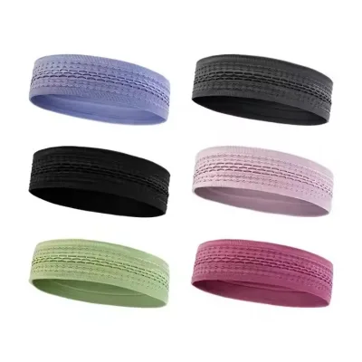 Outdoor Sports Head Band Custom logo Portable Fitness Sweat Football Basketball Running Yoga Sport Headband