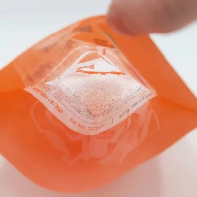Custom Mylar Bags With Window Seafood Reusable Snack Pouch Food Packaging Bags Plastic Packaging Bag