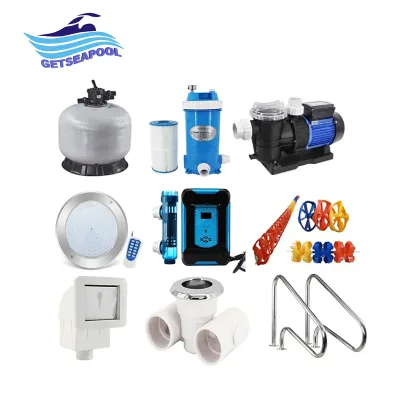 Factory Supply Swimming Pool Filtration System Pool Lights System High Quality Full Set Swimming Pool Equipment and Accessories