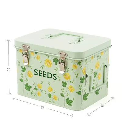 Seed Storage Box Garden Seed Packet Storage Seed Box