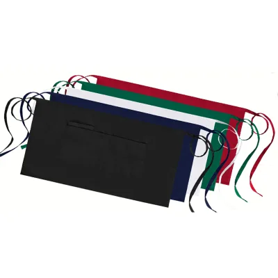 Cross-Border Half-Length Bib Apron for Waiters Chefs Bib Apron Modern and Simple Kitchen Apron