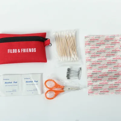 Factory Price Custom Oem Compact Small Pill Storage Bag Mini Light Soft First Aid Kit Pouch