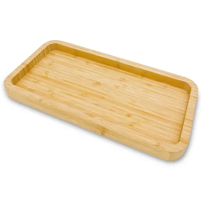 Wholesale Bamboo Vanity Tray,Wood Bathroom Tray for Counter,Bamboo Wooden Toilet Tank Tray