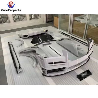 Rolls Cullinan M Style Body Kit Car Bumpers Side Skirts Over Fenders Rear Spoiler Carbon Body Replacement Parts Facelift Set