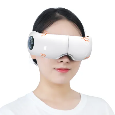 4D Portable air Pressure Eye Vibration Massager with Heat Fold