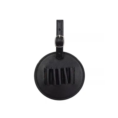 Support logo Custom PU Leather Waterproof Hanging Tee Tag Storage Golf Tee Holster Can Be Used for Gifts.