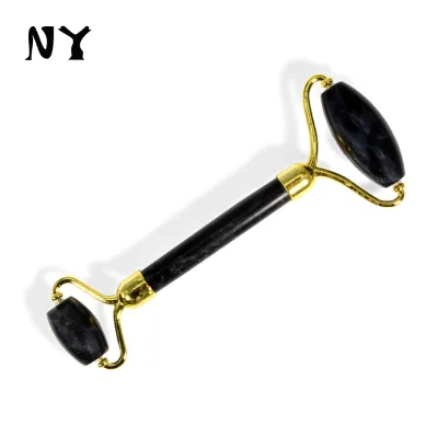 Hot and Fast Seller Natural Obsidian Jade Massage Roller for Face and Neck Wrinkles