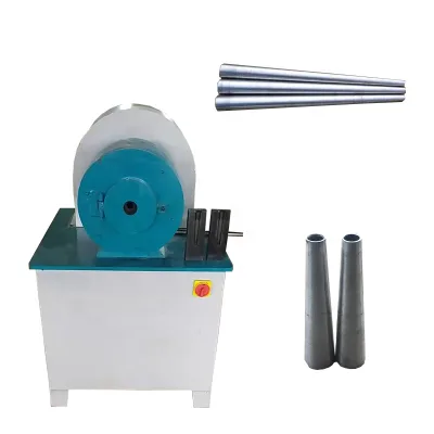Semi-Automatic Tube Tapering Machine Stainless Steel Pipe Tube Cone Tapering Swaging Machine