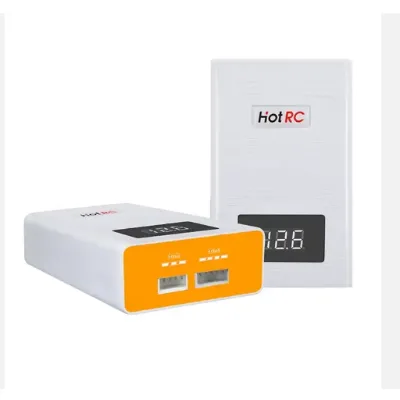 HOTRC A400 Digital 3S 4S 3000mah 11.1V Lipo Battery Balance Charger with LED Screen Fast Charge Discharger for RC Quadcopter