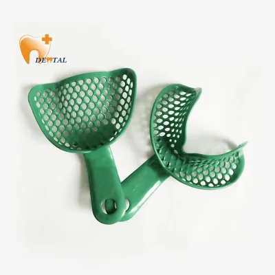 Stainless Steel Impression Taking Tray Metal Mesh Plastic-Steel Edentulous Dental Material Multi-Purpose Oral Hygiene Product