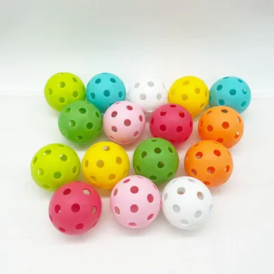 42mm Soft Hollow/Hole Design Golf Training Balls for Swing Practice