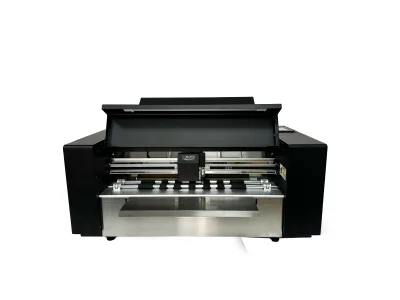 ZKSV370 with high speed servo motor, can full cut and half cut easily, 4.3 inch touch screen makes you operate it portablely