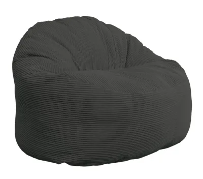 Generously Padded Living Room Furniture Corduroy Bean Bag