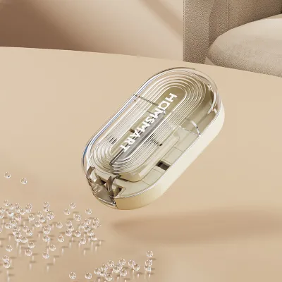 Plastic Medicine Cutter Pill Splitter Quarter-Cut Precise Two-Part Division Portable Dispensing Box