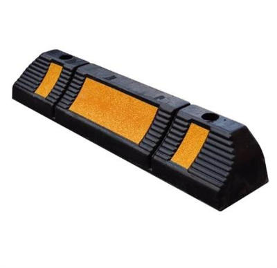 Parking Stopper Parking Aid  Stops the Tires Rubber Parking Curbs  Rubber Bumper Wheel Chock for Parking Lots Car Wheels