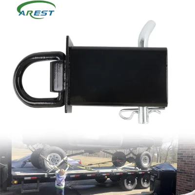 Wholesale of heavy-duty detachable D-ring trailer marker post pin type trailer ring traction hook suspension device connecting