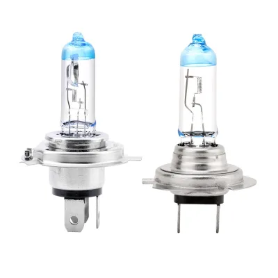 Custom High Brightness Long Shooting Range H4 24V Bulb Automotive Halogen Headlights