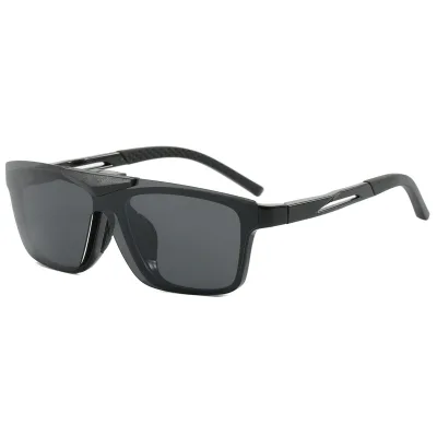 2026 Spring Tr90 Optical Prescription Eyewear Frames Fashionable Polarized Clip-On Cycling Sunglasses TAC Lenses Adjustable