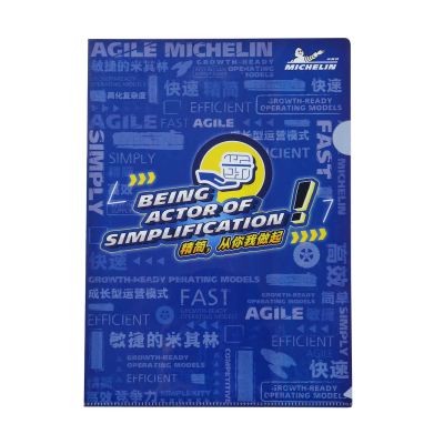 A4 clear Plastic File Folder clear Plastic Envelope for Save Money on Binder