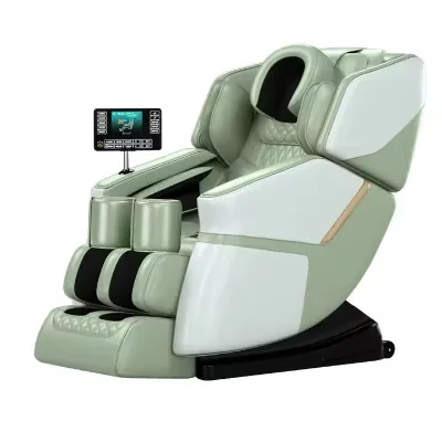 Factory Wholesale Portable Recliner Shiatsu Adjustable Heating Therapy Air Compression Zero Gravity Full Body Massage Chair