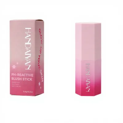 Blush Cream Handaiyan Solid Blush Long-lasting High Gloss Eyeshadow Multi-use Cream Jelly Blush Stick Color Changing Blush