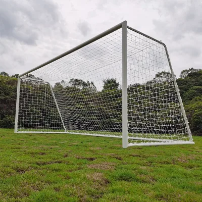 Easy to Install 5*2*2M (16.5FT) Detachable Football Goal Portable Soccer Goal Post Full Size Soccer Goal Football for 7 Men