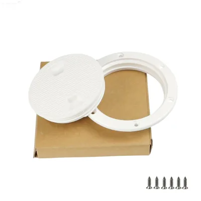 Advanced Design ABS Anti Slip Round Deck Hatch Waterproof Access Cover for Yacht Speed Boat Marine Hardware Fitting
