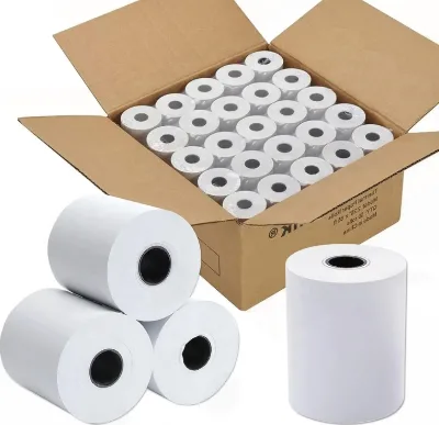 Customized Wholesale Custom Thermal Paper Rolls Papier Imprimante Thermiqe Sticker Paper Thermal Roll