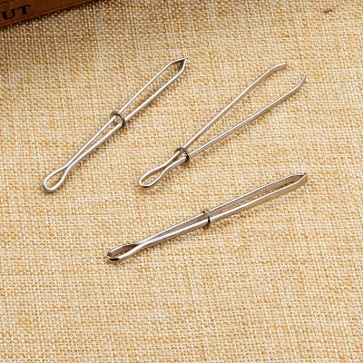 Wear elastic clip, elastic buckle belt threader cross stitch, wear elastic clamp (rope threader) tool