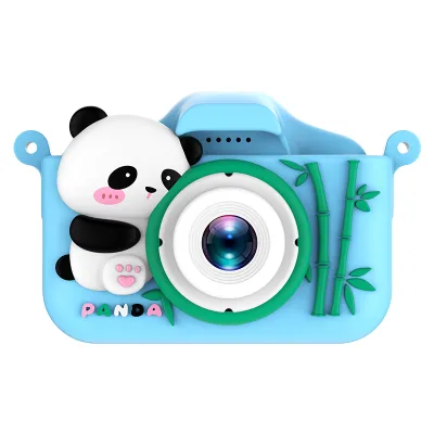 Kids Camera Toys Boys Girls Digital 2MP 720P HD Video MicroSD 2.0" Screen 145 Wide Angle Unicorn Design Birthday Present