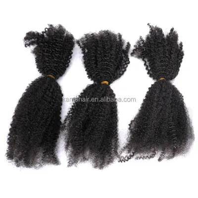 Cheap Factory Price 24 Inches and Tight Afro Kinky Human Hair Bulk on Global Digital Export Service Platform