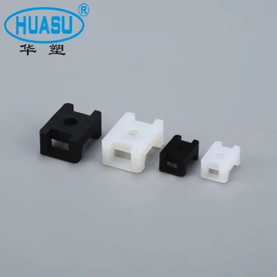 Tie Fixing Seat Wire Seat Nylon Saddle Type Tie Mounts