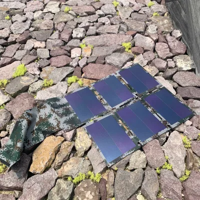Flexible Amorphous Thin Film Solar Panel Charger for Balcony VRLA Battery, Windows