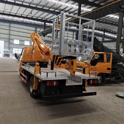 High Performance JMC 24m High Altitude Work Hydraulic Lifting Platform Truck