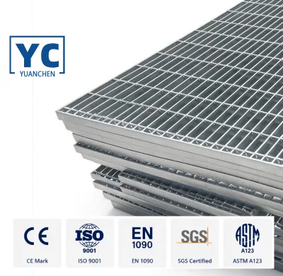 Yogurt Line Anti Slip Filling Floor Drain and CIP Wash Trench Made From Crevice Free Stainless Steel Grating