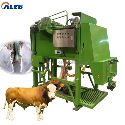 Mobile Livestock Care Equipment Cow Hoof Trimmer With Weighing Scale Trimming Portable Cattle Squeeze Crusher