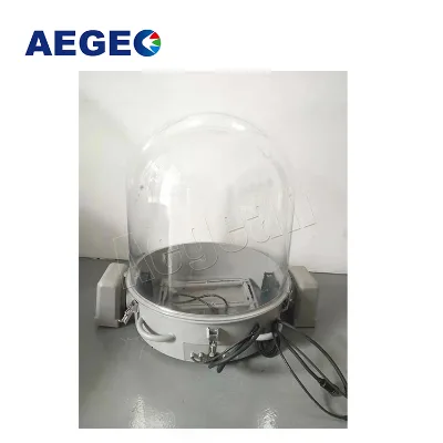 Outdoor Waterproof IP65 6000K Daylight High Temp Resistant Moving Head Stage Light Rain Cover with Dome and Transparent Acrylic