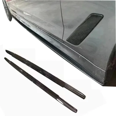 High Qualiey MP Style Side Bumper Lip  Panel Exterior Lower Side Skirts for 5 Series G30 F90 M5 Side Extension  Perfect Fitment