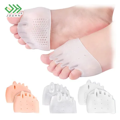 JOGHN Sebs Thick Stickers Metatarsal Pads Ball of Foot Cushions Women Toe Pads Honeycomb Forefoot Pads
