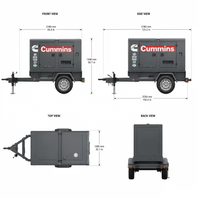 Stanford Alternator Water Cooling Cummins Diesel Generator 30kw 20kw 25kva Auto Start Open Frame Super Silent Factory Price