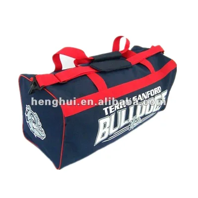 Custom Sublimation Polyester Outdoor Duffel Sports Bag