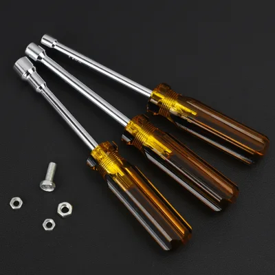 Socket Screwdriver, External Hexagonal Socket Screwdriver, Hexagonal Socket Screwdriver 5 5.5 6 7 8 9 10mm
