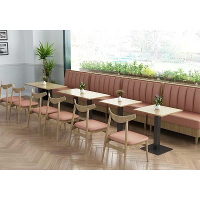 Restaurant Furniture  Dining Table Dining Chair and Custom Booth Many Design and Layout Service