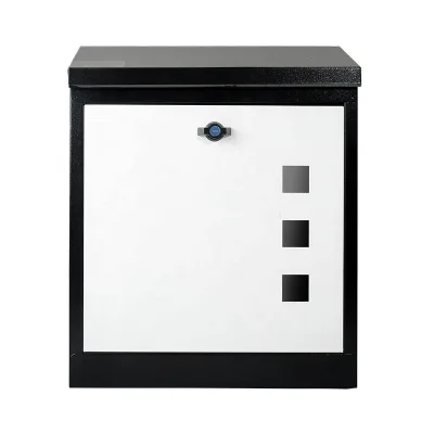 2024 Multiple Colors Available for Minimalist Style, Large Capacity Home Outdoor Mail Box Residential Mailbox Outdoor White