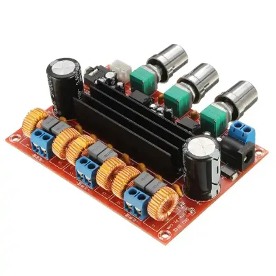 DC12-24V 50Wx2 2.1 Sound Channel TPA3116D2 Amplifier Audio Module XH-M139 Digital TPA3116D2 Input Type Product Audio Accessories