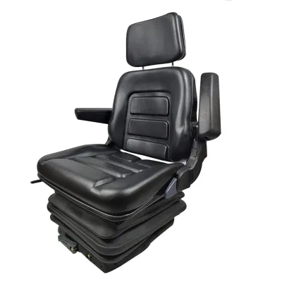 Winwise TC01 Universal Mechanical Suspension PVC Car Seat for Construction Vehicles