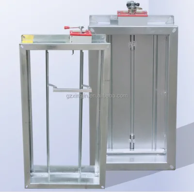 Rectangular Duct Connection Fire Dampers in Galvanized / Stainless Steel
