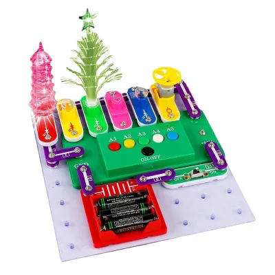 Programmable Electronic Building Blocks for Age5+ Kids Stem Educational Toys Science Engineering Toys